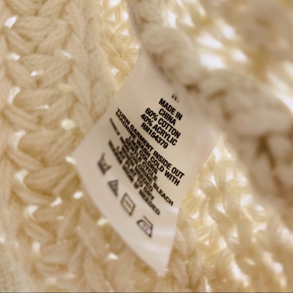 Aeropostale Sweater Cole Shoulder Knitted Size M - Picture 6 of 6